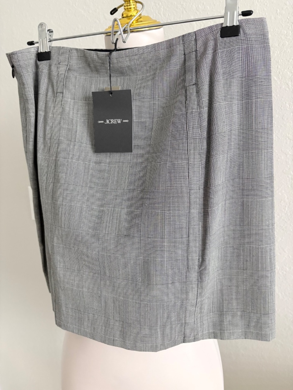 NWT J Crew Plaid Skirt